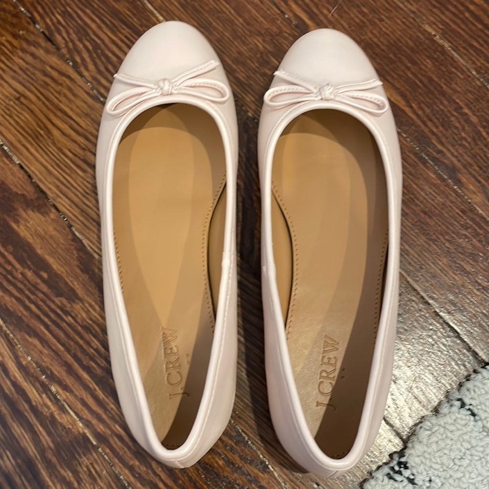 Light Pink never worn brand new J Crew flats